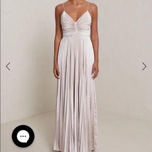 ALC pleated dress in rose size 4